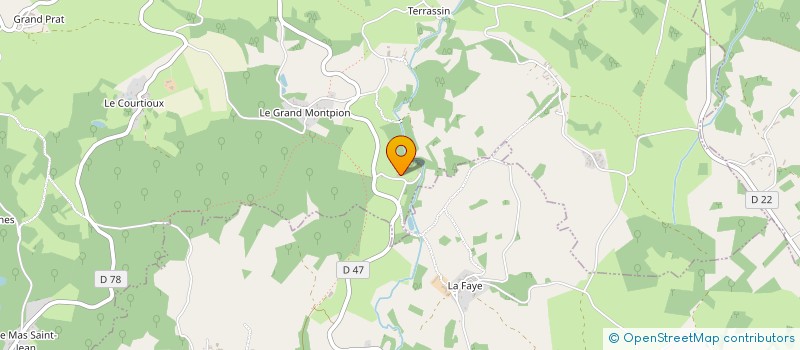 localisation de l'entreprise MONSIEUR PHILIPPE PERRIN à SAINT-SULPICE-LE-DUNOIS