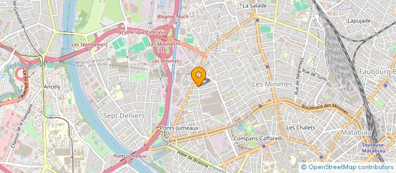 localisation de l'entreprise MONSIEUR PHILIPPE PERRON  TOULOUSE