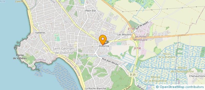 localisation de l'entreprise MONSIEUR PHILIPPE PERRONNE  SAINT-GEORGES-DE-DIDONNE