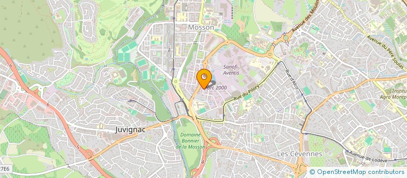 localisation de l'entreprise MONSIEUR PHILIPPE PERROT à MONTPELLIER