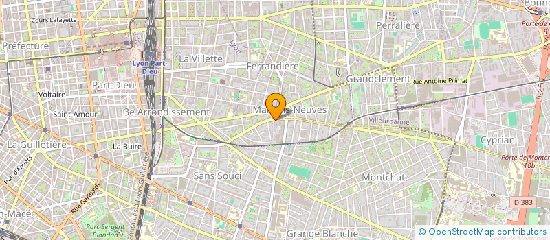 localisation de l'entreprise MONSIEUR PHILIPPE PERROT  LYON