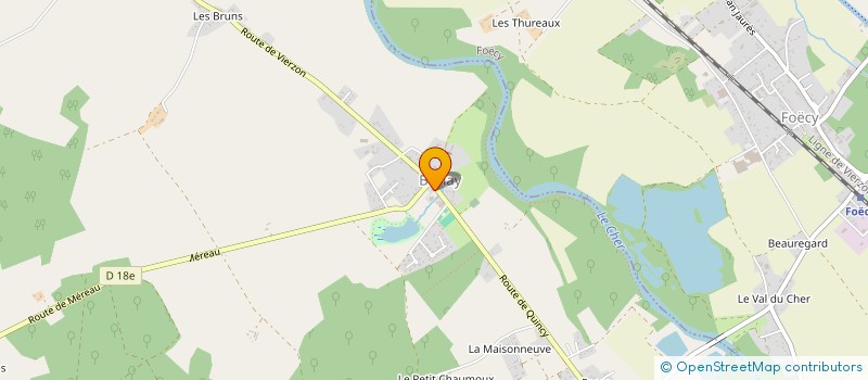 localisation de l'entreprise MONSIEUR PHILIPPE PERRY  BRINAY