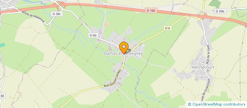 localisation de l'entreprise MONSIEUR PHILIPPE PERRY  VALFROICOURT