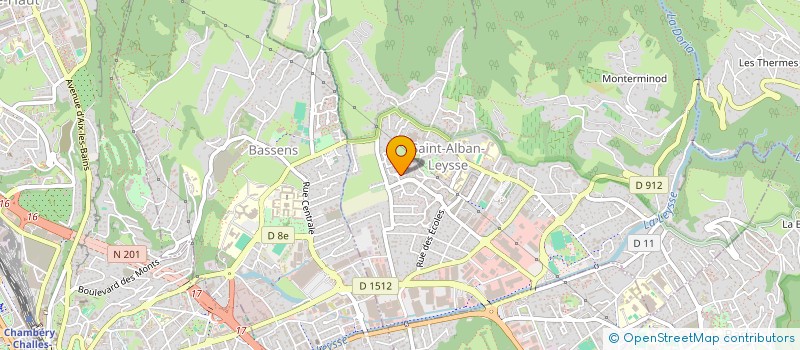 localisation de l'entreprise MONSIEUR PHILIPPE PERSYN  SAINT-ALBAN-LEYSSE