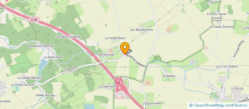 localisation de l'entreprise MONSIEUR PHILIPPE PERUCHON  VILLANDRY