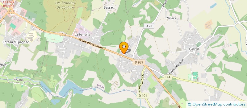 localisation de l'entreprise MONSIEUR PHILIPPE PESCHER  GARAT