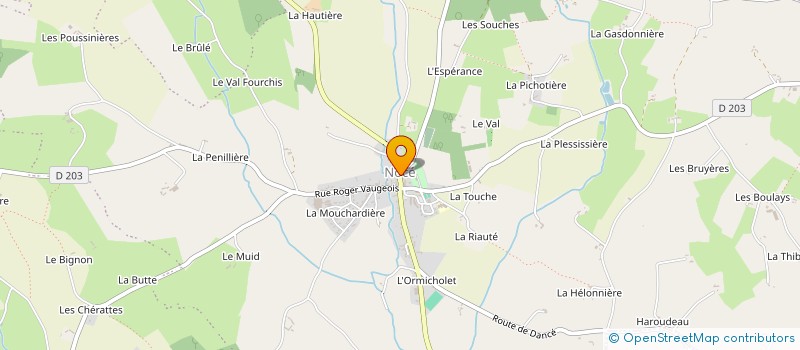 localisation de l'entreprise MONSIEUR PHILIPPE PESNEAU à PERCHE EN NOCE