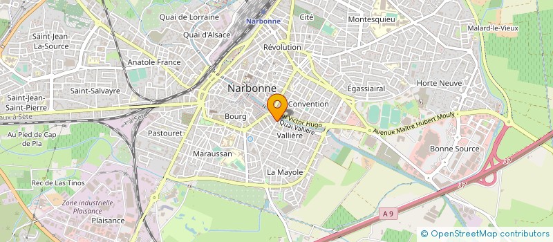 localisation de l'entreprise MONSIEUR PHILIPPE PESNEL à NARBONNE