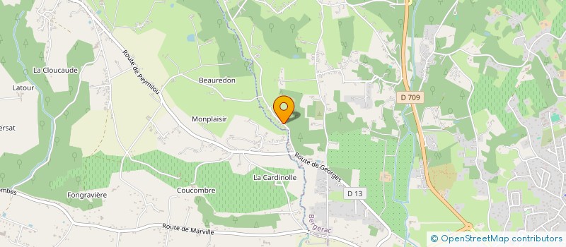 localisation de l'entreprise MONSIEUR PHILIPPE PETER à BERGERAC