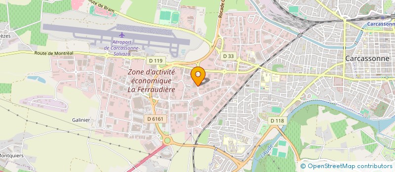 localisation de l'entreprise MONSIEUR PHILIPPE PETERS  CARCASSONNE