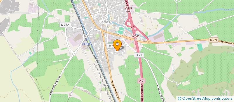 localisation de l'entreprise MONSIEUR PHILIPPE PETIT  SENAS