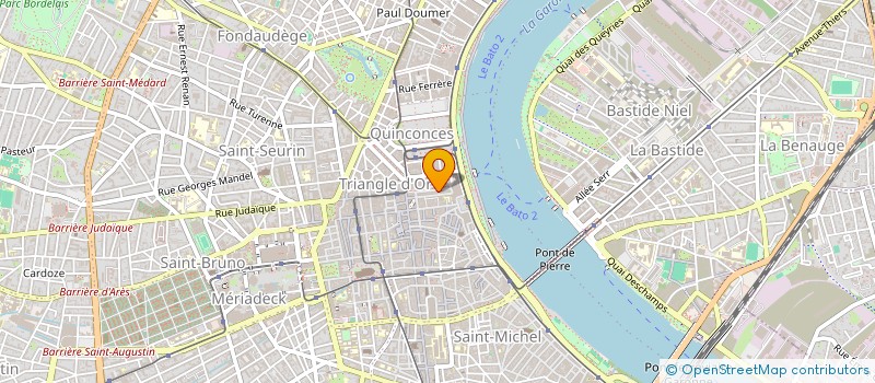 localisation de l'entreprise MONSIEUR PHILIPPE PETIT  BORDEAUX