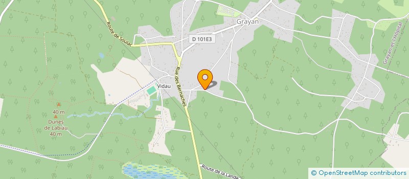 localisation de l'entreprise MONSIEUR PHILIPPE PETIT JEAN  GRAYAN-ET-L'HOPITAL