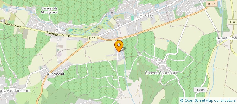 localisation de l'entreprise MONSIEUR PHILIPPE PETOUX  CHAVOT-COURCOURT