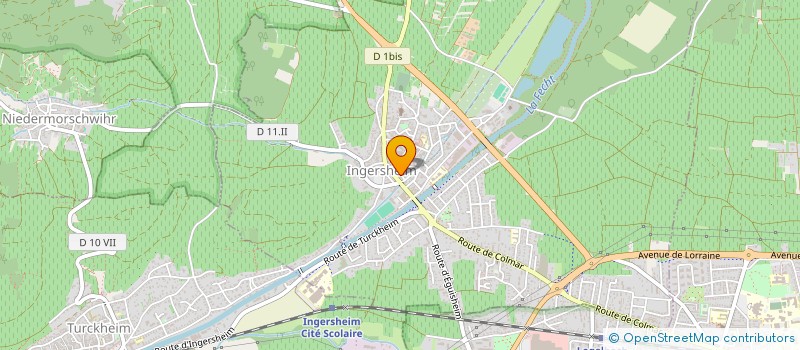 localisation de l'entreprise MONSIEUR PHILIPPE PETTINOTTI à INGERSHEIM