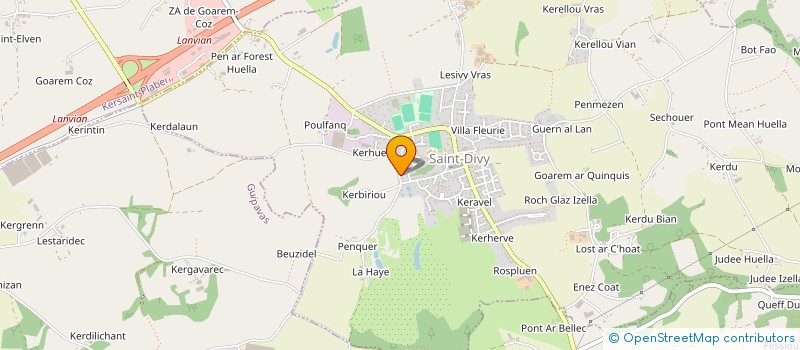 localisation de l'entreprise MONSIEUR PHILIPPE PETTON  SAINT-DIVY