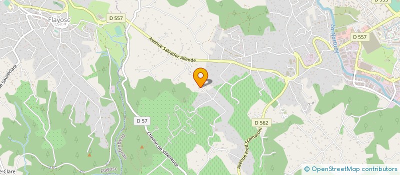 localisation de l'entreprise MONSIEUR PHILIPPE PEYROT  DRAGUIGNAN