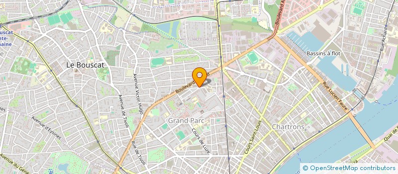 localisation de l'entreprise MONSIEUR PHILIPPE PEYROU  BORDEAUX