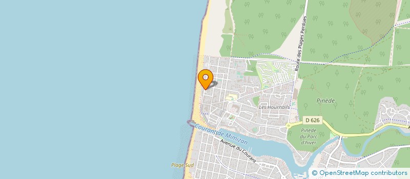 localisation de l'entreprise MONSIEUR PHILIPPE PEYSALE  MIMIZAN