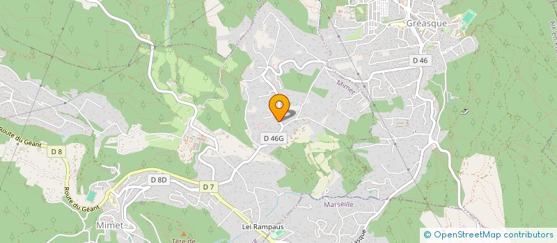 localisation de l'entreprise MONSIEUR PHILIPPE PHILIPPE GARELLO  MIMET