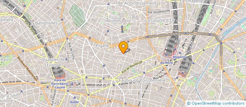 localisation de l'entreprise MONSIEUR PHILIPPE PHILIPPON à PARIS