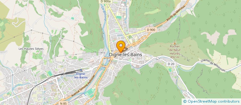 localisation de l'entreprise MONSIEUR PHILIPPE PIANA à DIGNE-LES-BAINS