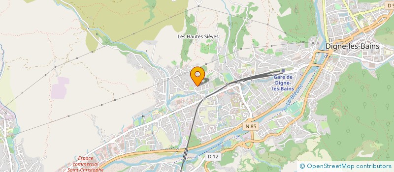 localisation de l'entreprise MONSIEUR PHILIPPE PIANTONI à DIGNE-LES-BAINS