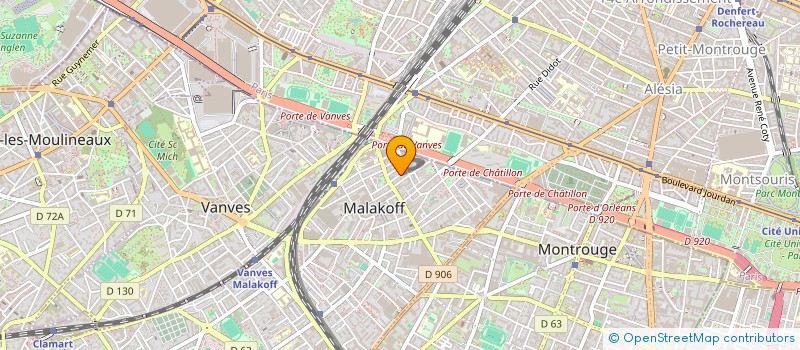 localisation de l'entreprise MONSIEUR PHILIPPE PICARD à MALAKOFF