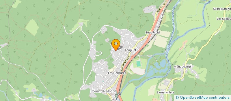 localisation de l'entreprise MONSIEUR PHILIPPE PICARD  SAINT-ETIENNE-LES-REMIREMONT