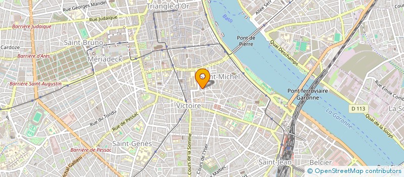 localisation de l'entreprise MONSIEUR PHILIPPE PICARD  BORDEAUX