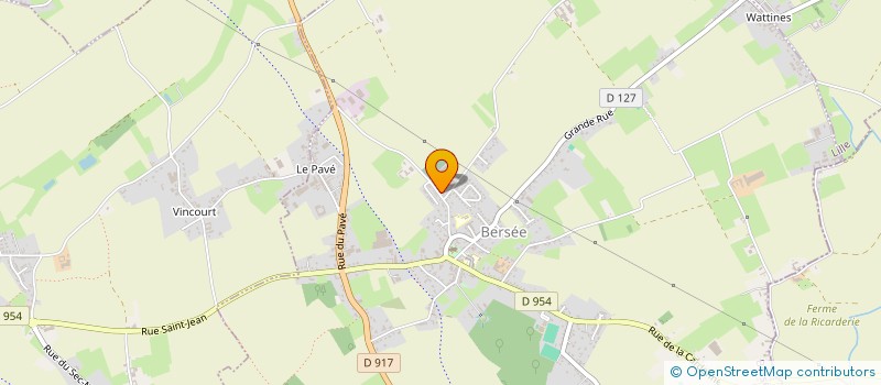 localisation de l'entreprise MONSIEUR PHILIPPE PICHOT  BERSEE