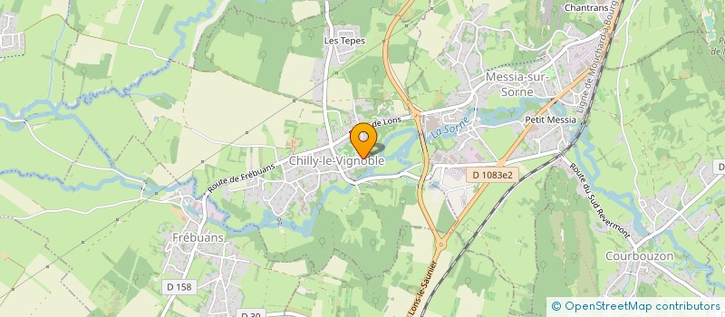 localisation de l'entreprise MONSIEUR PHILIPPE PIDOUX  CHILLY-LE-VIGNOBLE