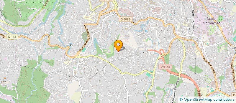 localisation de l'entreprise MONSIEUR PHILIPPE PIEAU à GRASSE