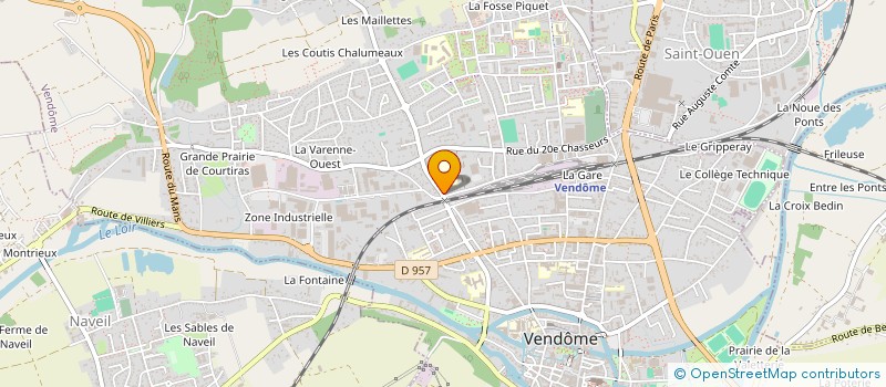 localisation de l'entreprise MONSIEUR PHILIPPE PIECHACZYK à VENDOME