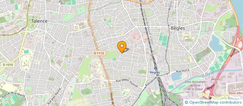 localisation de l'entreprise MONSIEUR PHILIPPE PIERACCI à BEGLES