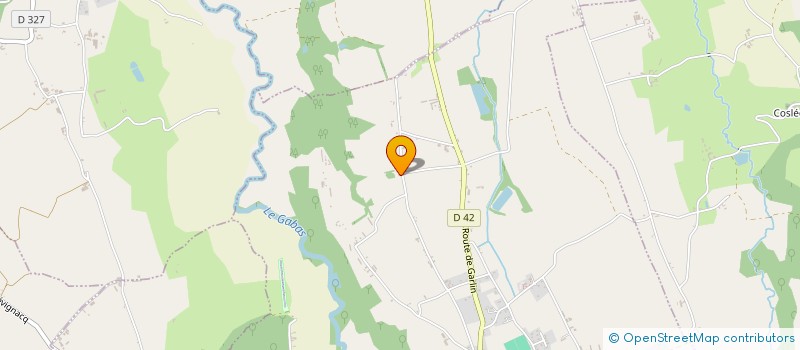 localisation de l'entreprise MONSIEUR PHILIPPE PIERRE  SEVIGNACQ