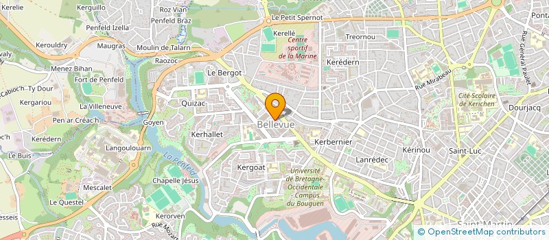 localisation de l'entreprise MONSIEUR PHILIPPE PIERRE à BREST