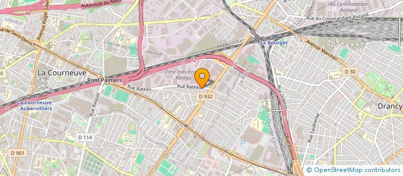 localisation de l'entreprise MONSIEUR PHILIPPE PIERRE à LA COURNEUVE