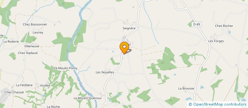 localisation de l'entreprise MONSIEUR PHILIPPE PIERRE DARRAS  VAL-D'OIRE-ET-GARTEMPE