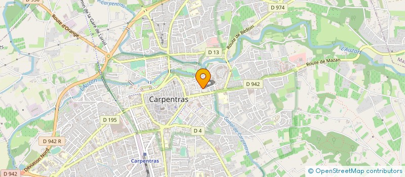 localisation de l'entreprise MONSIEUR PHILIPPE PIERRON à CARPENTRAS