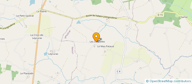 localisation de l'entreprise MONSIEUR PHILIPPE PIGNEL-DUPONT à JANAILHAC