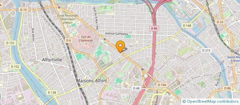 localisation de l'entreprise MONSIEUR PHILIPPE PILAUDEAU à MAISONS-ALFORT
