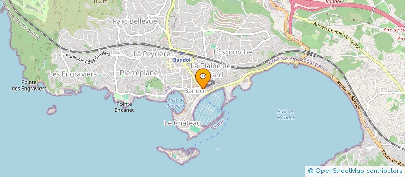 localisation de l'entreprise MONSIEUR PHILIPPE PILIKIAN à BANDOL
