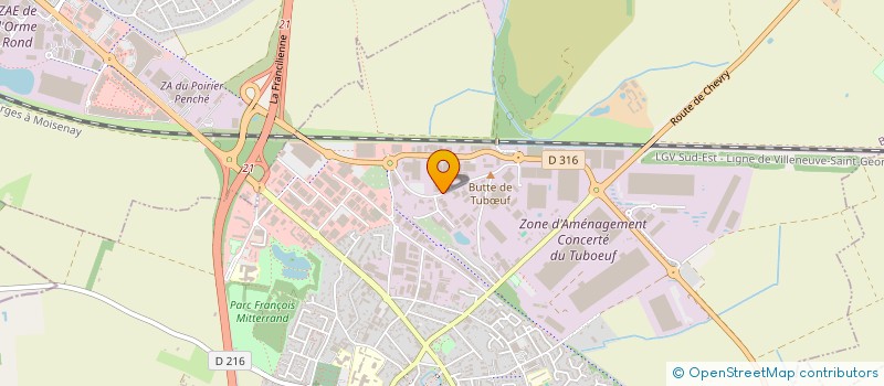 localisation de l'entreprise MONSIEUR PHILIPPE PINCHART  BRIE-COMTE-ROBERT