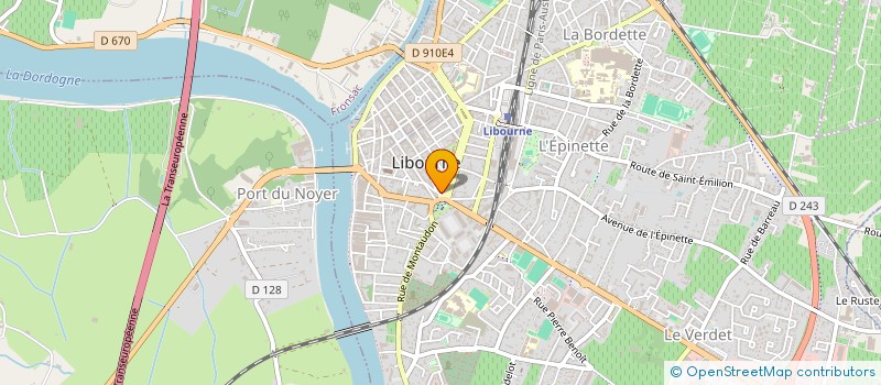 localisation de l'entreprise MONSIEUR PHILIPPE PINGAUD à LIBOURNE