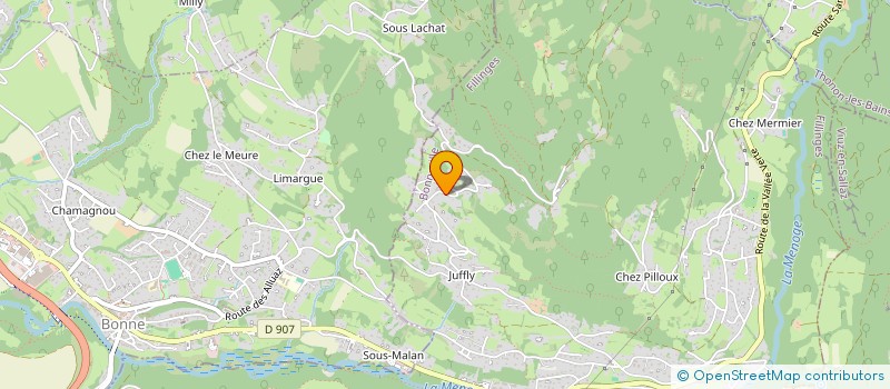 localisation de l'entreprise MONSIEUR PHILIPPE PINGET à BOGEVE