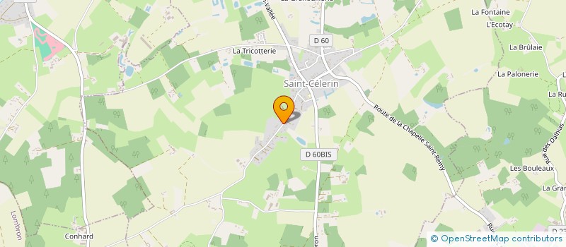 localisation de l'entreprise MONSIEUR PHILIPPE PINHEIRO  SAINT-CELERIN