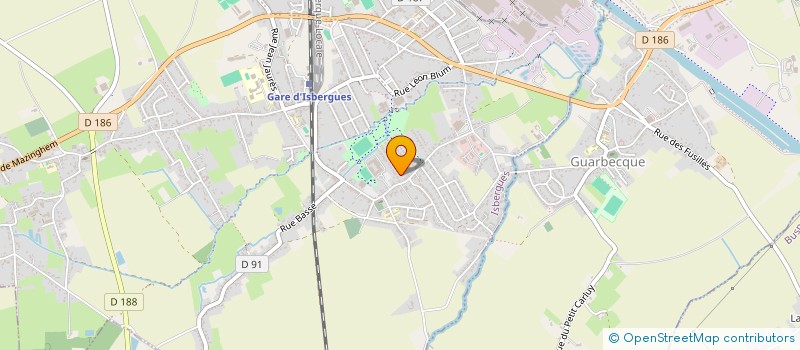 localisation de l'entreprise MONSIEUR PHILIPPE PINSET  GUARBECQUE