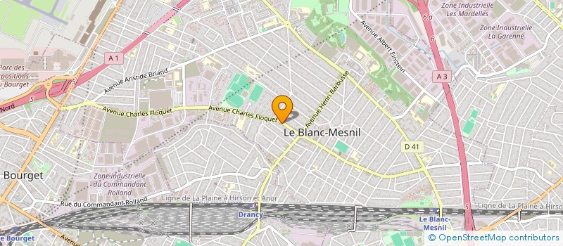 localisation de l'entreprise MONSIEUR PHILIPPE PINTO à LE BLANC-MESNIL