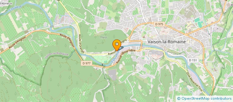 localisation de l'entreprise MONSIEUR PHILIPPE PIPARD à VAISON-LA-ROMAINE